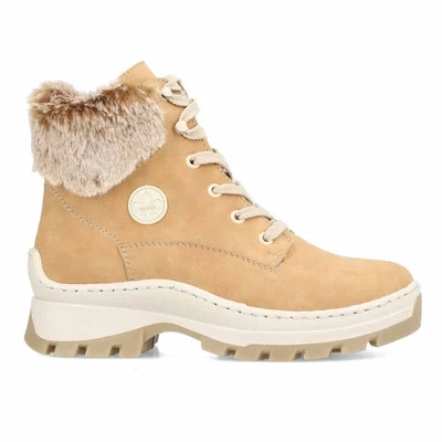 Rieker bokacipő/cord beige  201774_A Rieker bokacipő/cord beige  201774_A