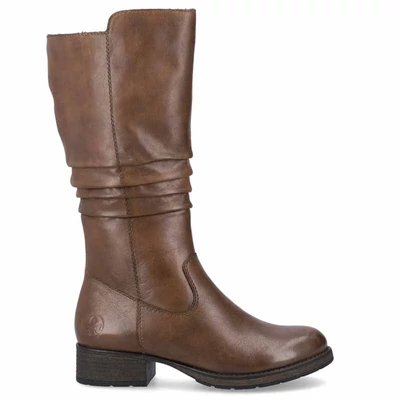 Rieker csizma/chestnut  barna  201813_A