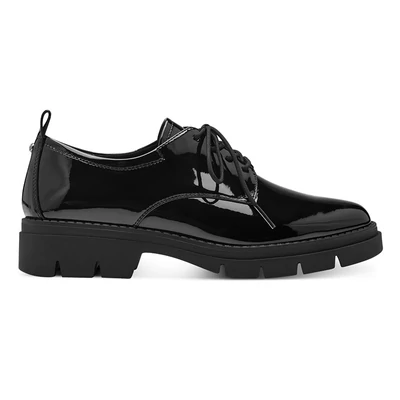 Tamaris félcipő/black pat018 fekete  201910_A Tamaris félcipő/black pat018 fekete  201910_A