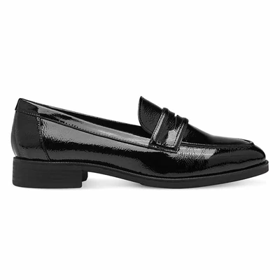 Tamaris félcipő/black pat018 fekete  201915_A Tamaris félcipő/black pat018 fekete  201915_A