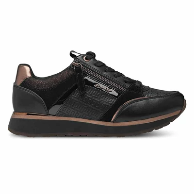 Tamaris sportcipő/blk copper096 fekete  201935_A