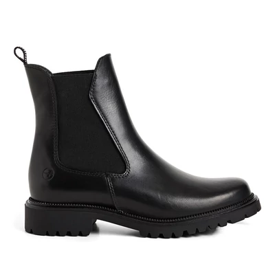 Tamaris bokacsizma/black001 fekete  201947_A