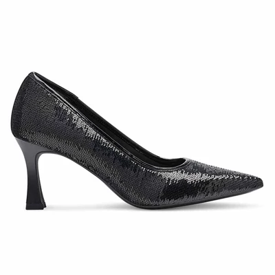 Tamaris pumps/black001 fekete  201987_A