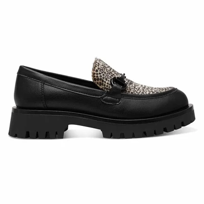 Tamaris félcipő/blck leopard090  fekete  202017_A Tamaris félcipő/blck leopard090  fekete  202017_A