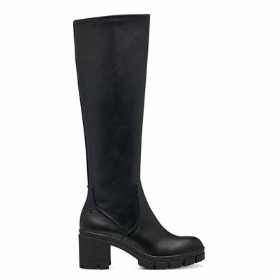 Tamaris csizma/black001  fekete  202150_A