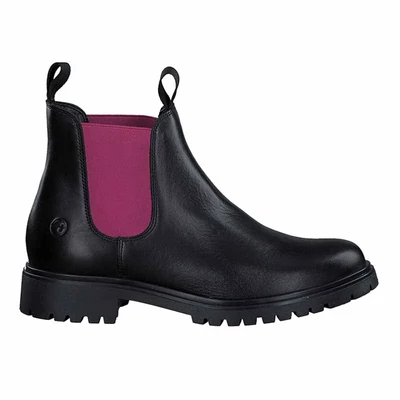 Tamaris bokacsizma/blk lea-fux052 fekete  202158_A