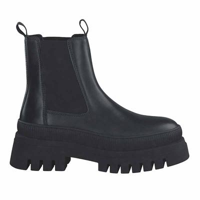 Tamaris bokacsizma/black lea003 fekete  202173_A