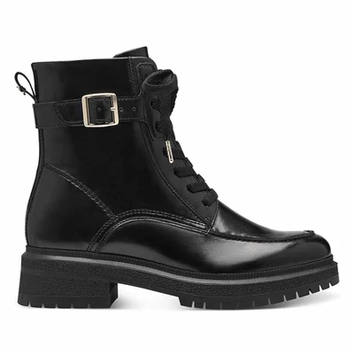 Tamaris bakancs/black001   fekete  202203_A