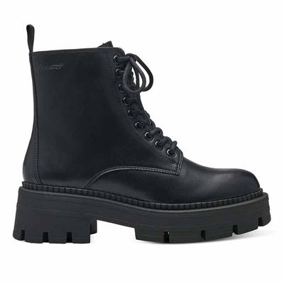 Tamaris bakancs/black uni007  fekete  202209_A
