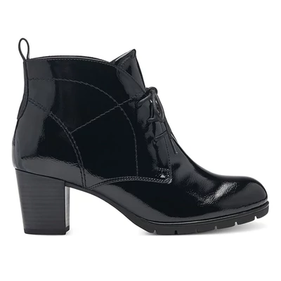 Marco Tozzi bokacipő/black pat018 fekete  202322_A Marco Tozzi bokacipő/black pat018 fekete  202322_A