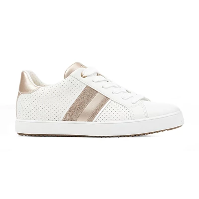 Geox sportcipő/wht-l.gold C1327 fehér  203625_A