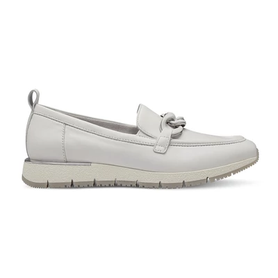 Tamaris félcipő/white lea 117 fehér  203828_A
