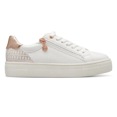 Tamaris sportcipő/wht-rosegold 119  fehér  203835_A