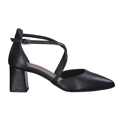 Tamaris kérges/black 001 fekete  203902_A