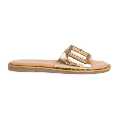 Tamaris papucs/light gold 933  arany  204202_A