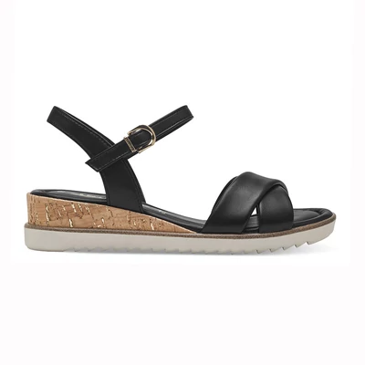 Tamaris szandál/black 001   fekete  204246_A