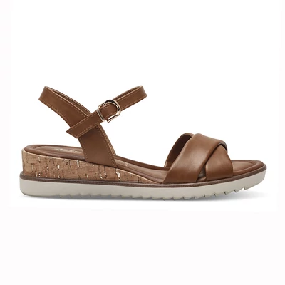 Tamaris szandál/cognac 305  barna  204248_A