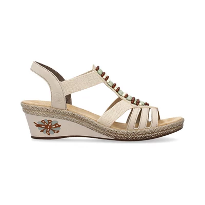 Rieker szandál/ginger   beige  204849_A