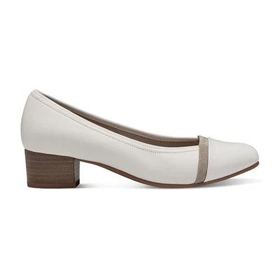 Jana pumps/white pat 118  fehér  205302_A