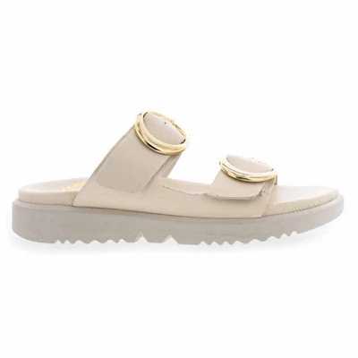 Iloz bőr papucs/ creme beige  205692_A