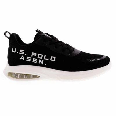 U.S.Polo sportcipő/ 4T1 black fekete  205866_A