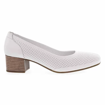 Evromoda bőr pumps fehér  206248_A