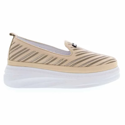 Via Roma félcipő/ 40 beige beige  207567_A
