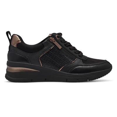 Tamaris sportcipő/blk-copper 096 fekete  207762_A