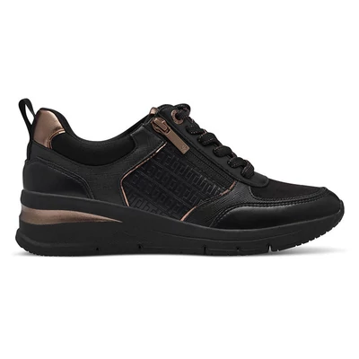 Tamaris sportcipő/blk-copper 096 fekete  207762_A Tamaris sportcipő/blk-copper 096 fekete  207762_A