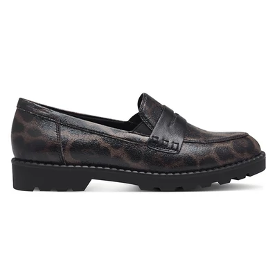 Tamaris félcipő/leopard 360  barna  208016_A Tamaris félcipő/leopard 360  barna  208016_A