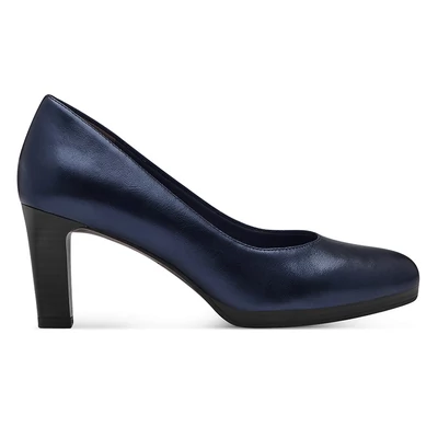 Tamaris pumps/navy met.824 kék  208142_A