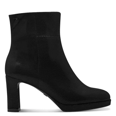 Tamaris bokacsizma/black str 006  fekete  208241_A