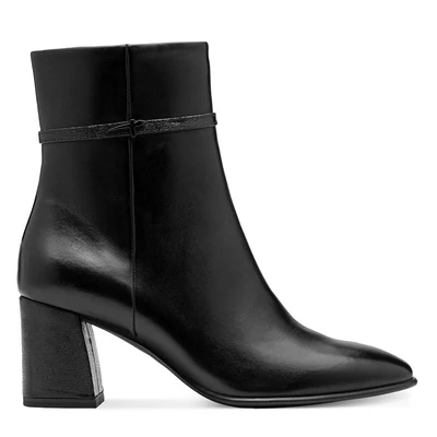 Tamaris bokacsizma/black co 098  fekete  208246_A