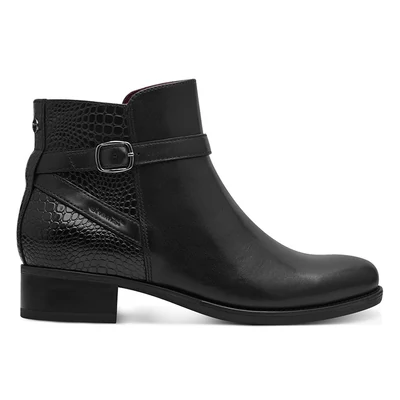 Tamaris bokacsizma/black 001   fekete  208286_A