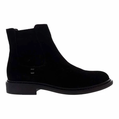 Sebastiano bokacsizma/ black suede fekete  209764_A