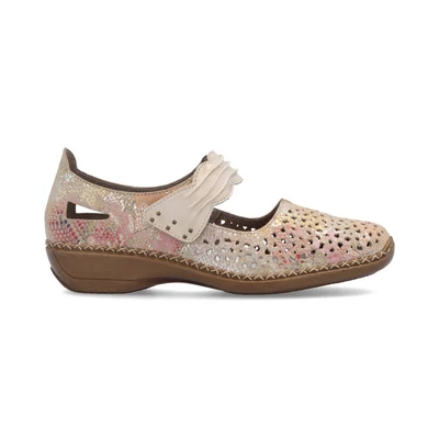 Rieker félcipő/beige-multi    multi  210178_A Rieker félcipő/beige-multi    multi  210178_A
