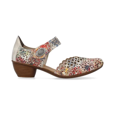 Rieker félcipő/beige-multi  multi  210183_A