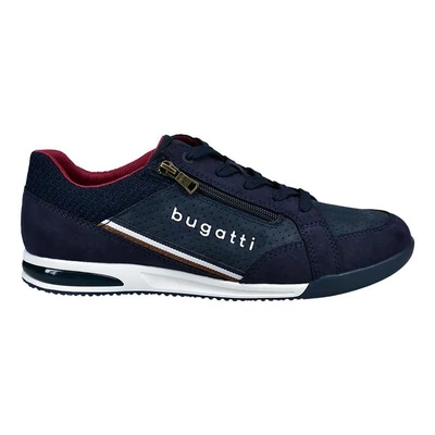 Bugatti félcipő/d.blue-cognac4163 kék  210281_A