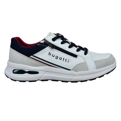 Bugatti félcipő/white-l.grey2012 fehér  210296_A Bugatti félcipő/white-l.grey2012 fehér  210296_A