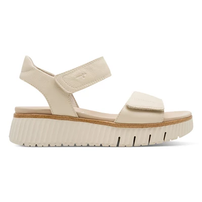 Tamaris comfort szandál/ivory 411  beige 38.0 210550_A