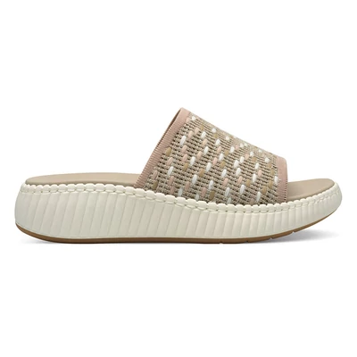 Jana papucs/beige comb 490  beige  210557_A