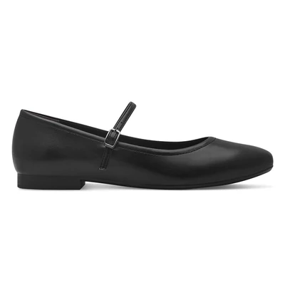 Tamaris félcipő/black matt 020  fekete  210668_A