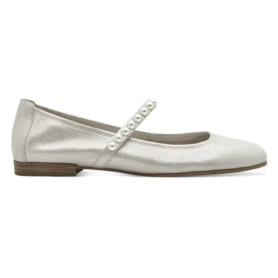 Tamaris félcipő/silver 941 ezüst  210677_A
