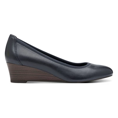 Tamaris félcipő/navy lea 848  kék  210692_A