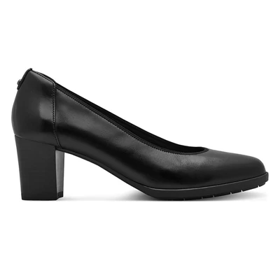 Tamaris pumps/black lea 003  fekete  210786_A