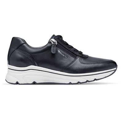 Tamaris sportcipő/navy lea 848   kék  210811_A