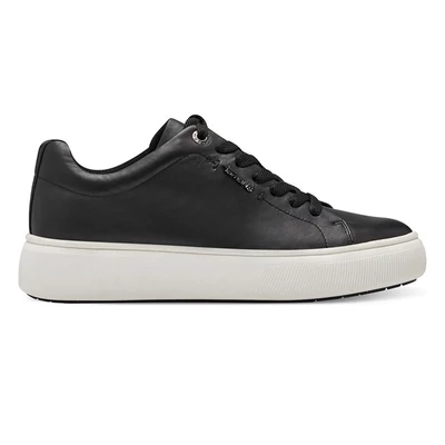 Tamaris sportcipő/black lea 003  fekete  210834_A