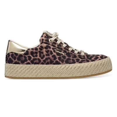 Tamaris sportcipő/leopard 360   barna  210847_A