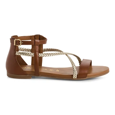 Tamaris szandál/cognac co 392   barna  211287_A