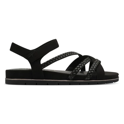 Tamaris szandál/black 001  fekete  211310_A